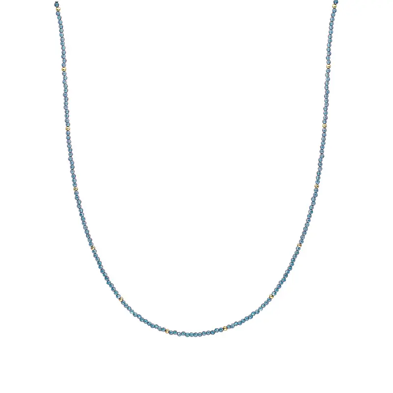 Sparkling Jewels Ketting Kwarts NLK04G-G67 Goudkleurig
