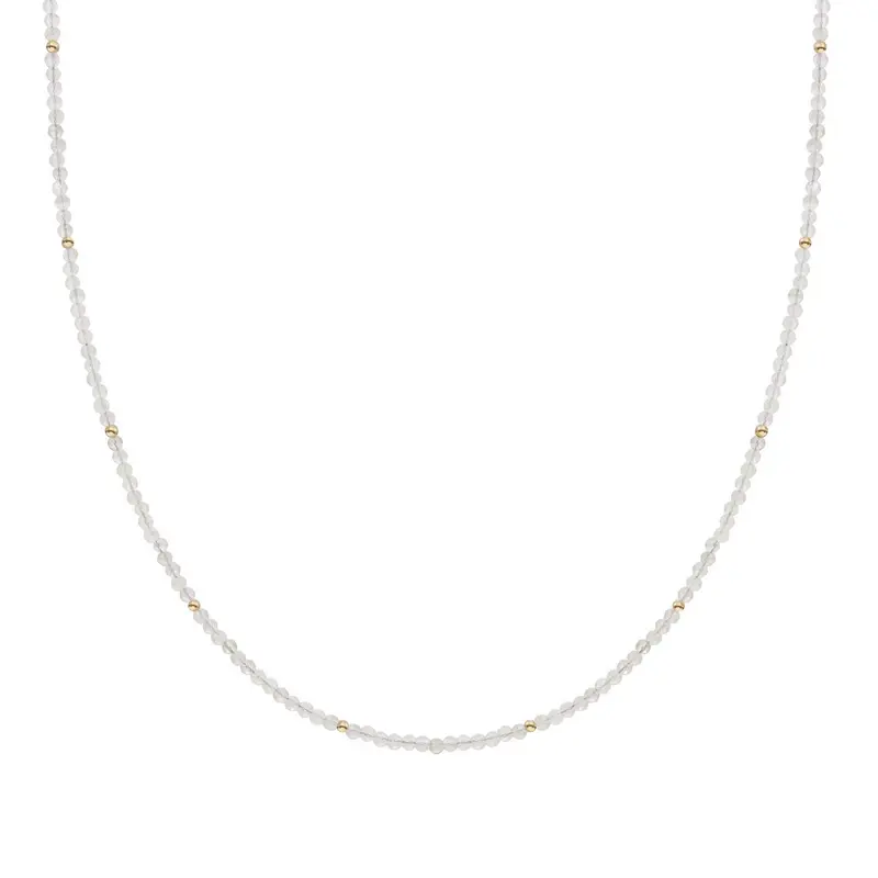 Sparkling Jewels Ketting Maansteen NLK04G-G54 Goudkleurig