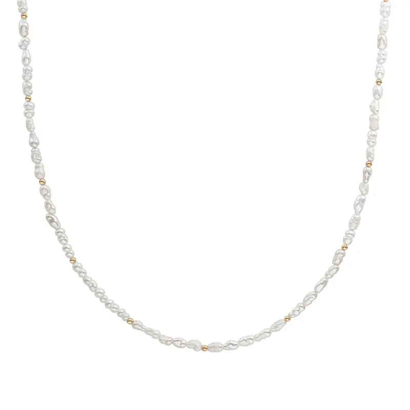 Sparkling Jewels Ketting Parel NLK04G-P01 Goudkleurig
