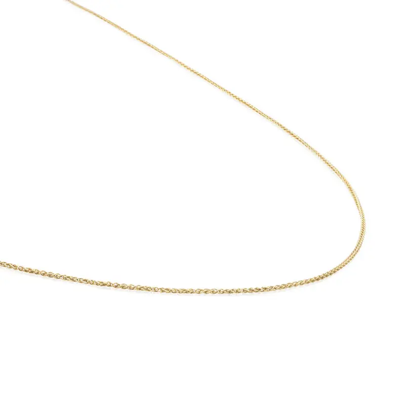 Sparkling Jewels Ketting Wheat Chain SN-WG-042 Goudkleurig