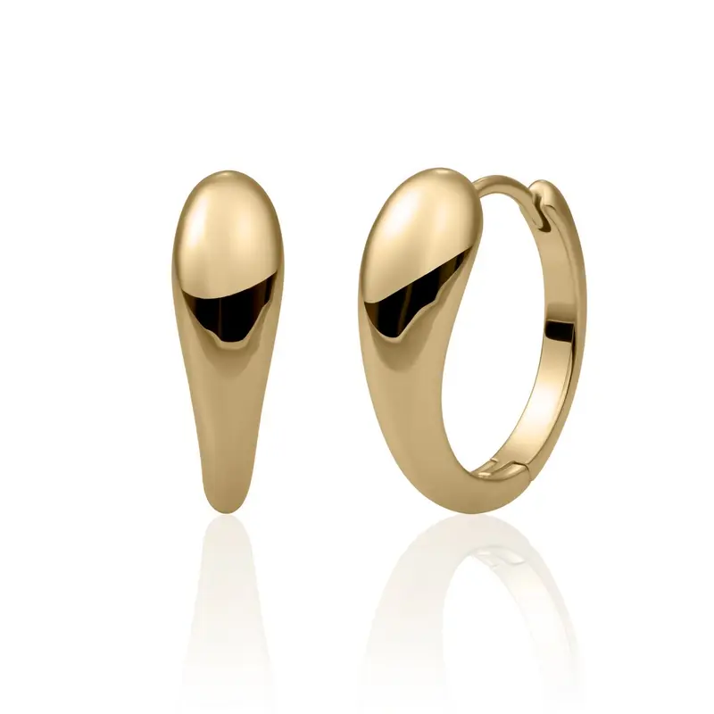 Sparkling Jewels Oorbellen Bold Fuse Huggies EAG30 Goudkleurig
