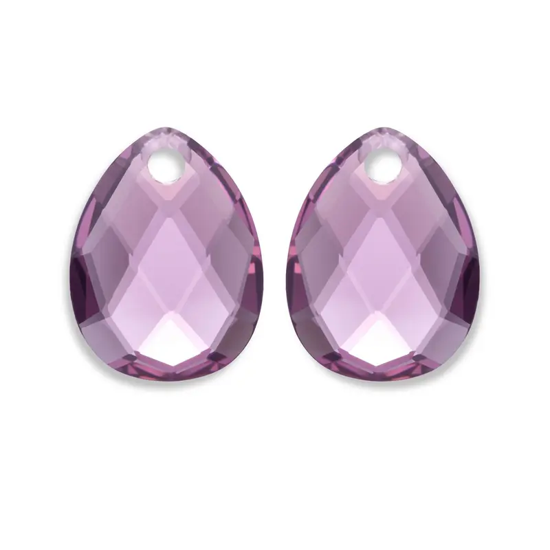 Sparkling Jewels Oorstenen Afterglow Aubergine Kwarts EAGEM59