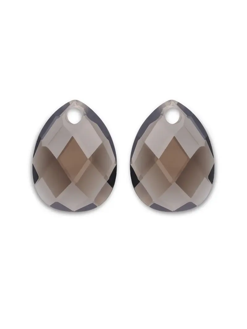 Sparkling Jewels Oorstenen Afterglow Rookkwarts EAGEM23