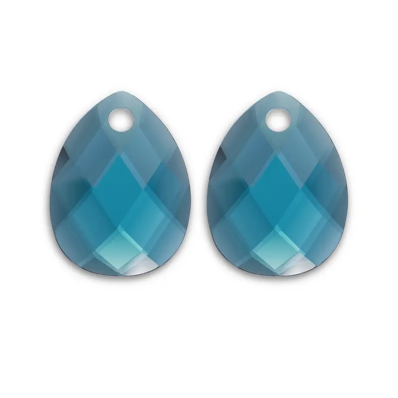 Sparkling Jewels Oorstenen Afterglow Turkoois EAGEM70