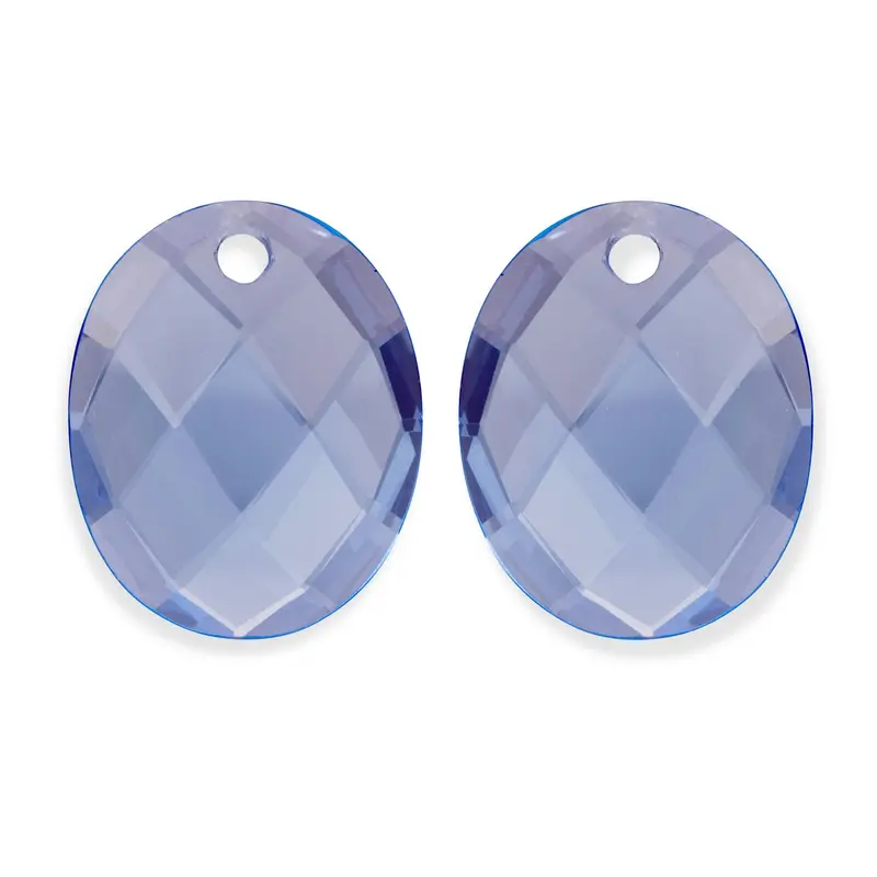 Sparkling Jewels Oorstenen Aquamarijn EAGEM56-RO