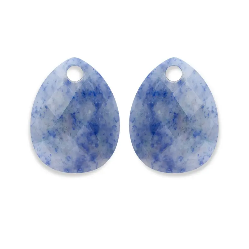 Sparkling Jewels Oorstenen Blauwe aventurijn EAGEM37