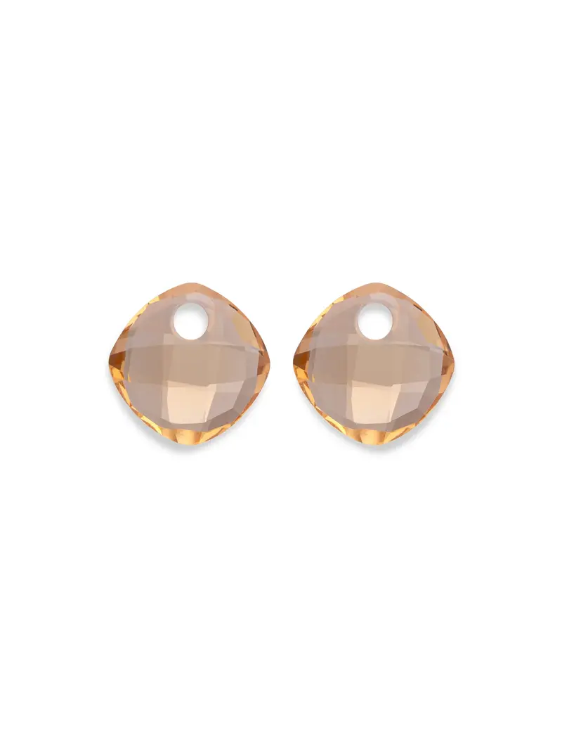 Sparkling Jewels Oorstenen Citrien Kwarts EAGEM65-CC