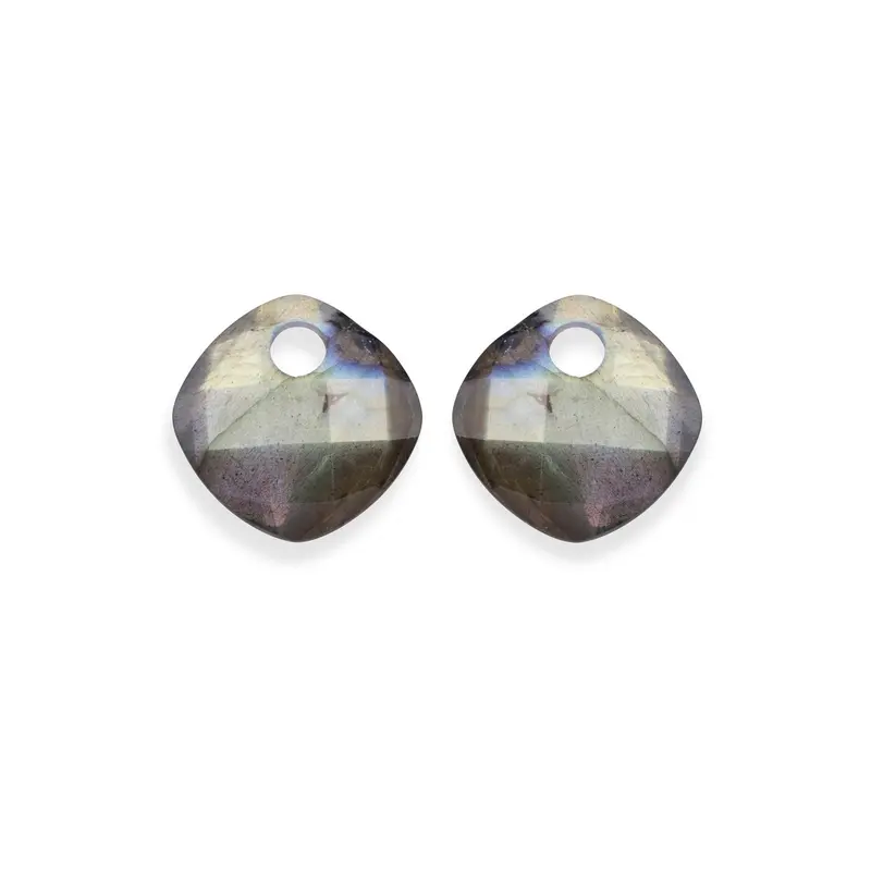 Sparkling Jewels Oorstenen Labradoriet EAGEM18-CC