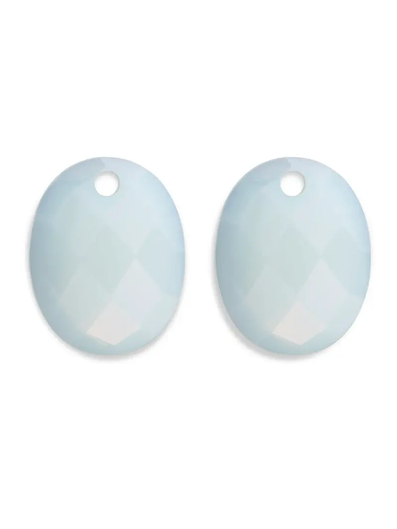 Sparkling Jewels Oorstenen Large Oval EAGEM14-RO
