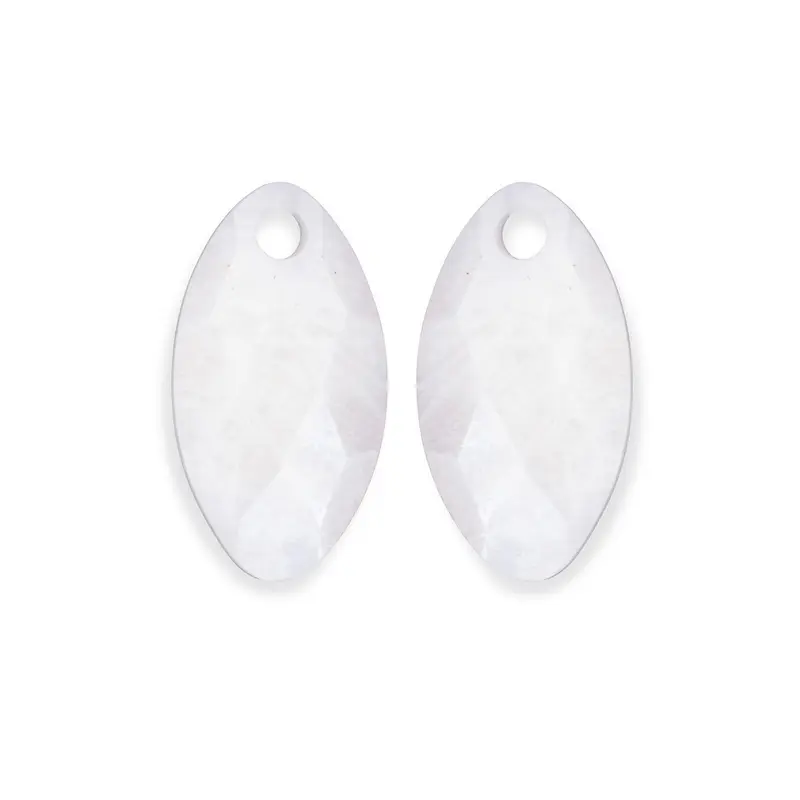 Sparkling Jewels Oorstenen Leaf Amazoniet EAGEM54-FCLF-S