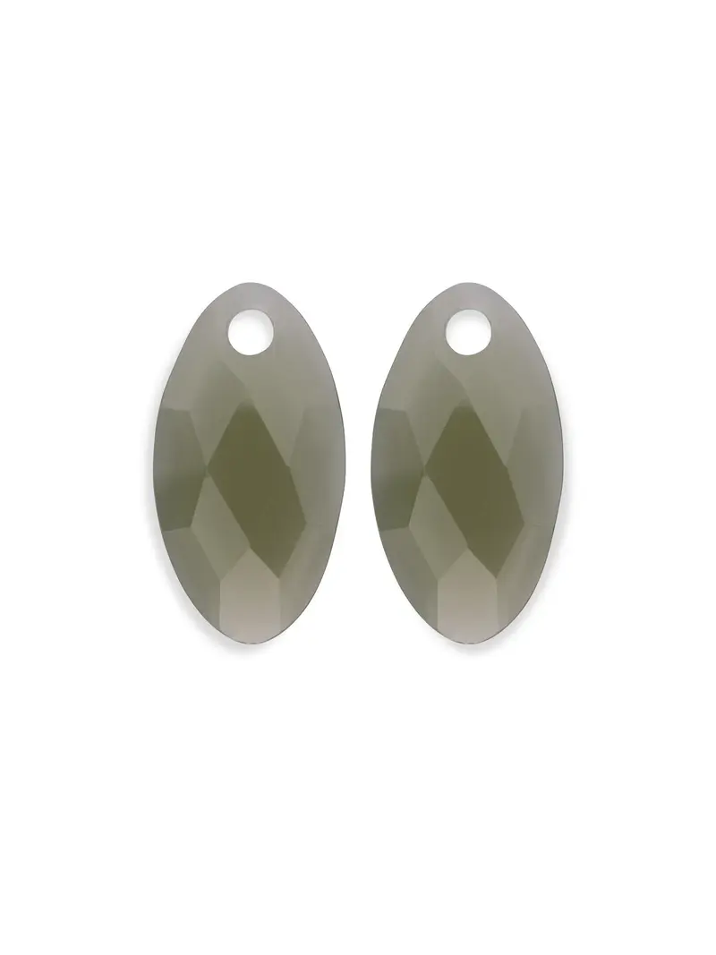 Sparkling Jewels Oorstenen Leaf - Lime Jade EAGEM64-FCLF-S