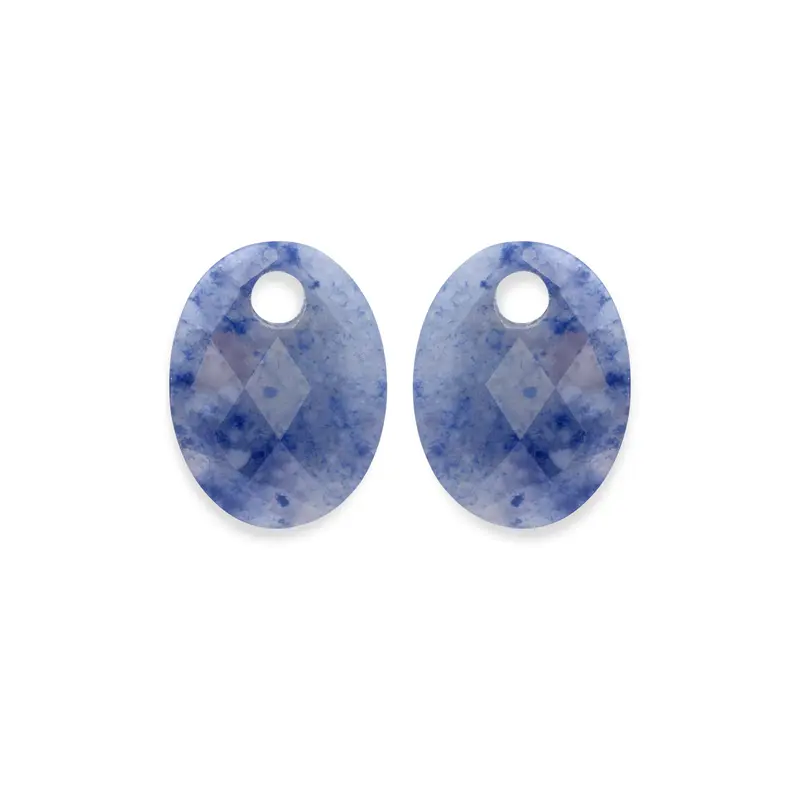 Sparkling Jewels Oorstenen Medium Oval Aventurijn EAGEM37-MO