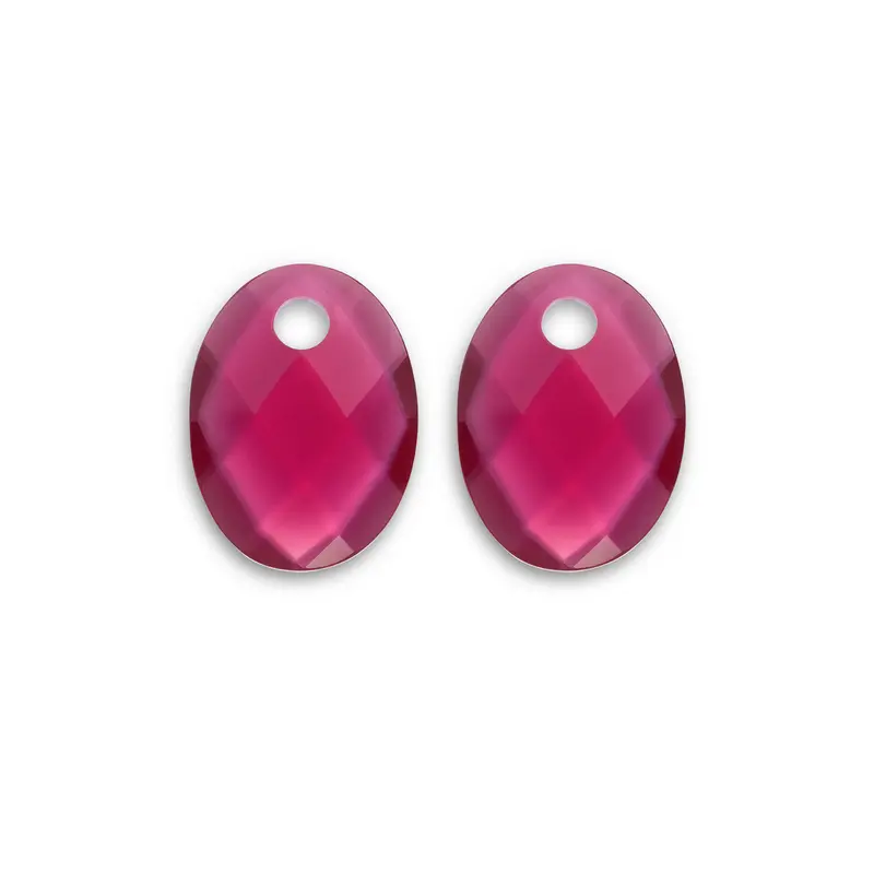 Sparkling Jewels Oorstenen Medium Oval - Candy Jade EAGEM69-MO