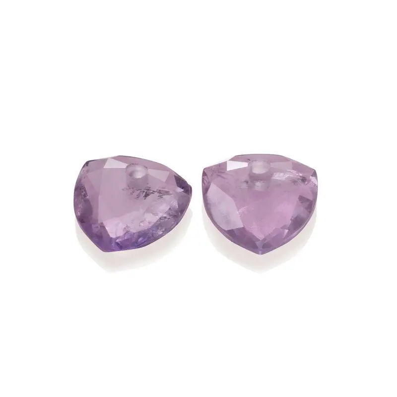Sparkling Jewels Oorstenen Trillion Cut Amethist EAGEM05-TRI