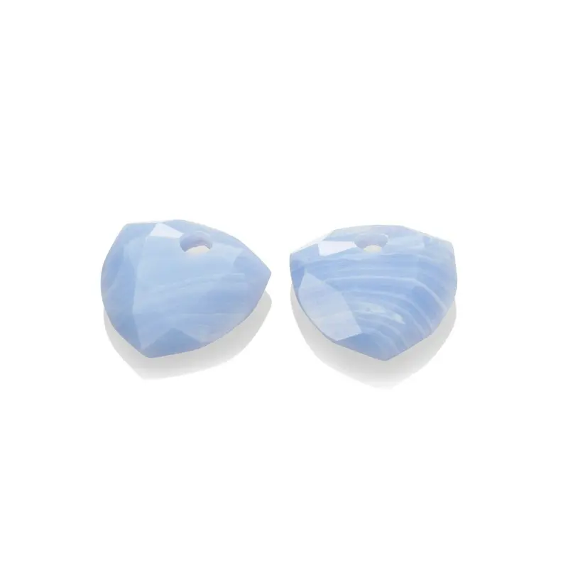 Sparkling Jewels Oorstenen Trillion Cut Blauwe Kantagaat EAGEM47-TRI