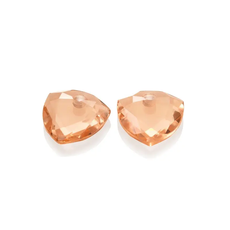 Sparkling Jewels Oorstenen Trillion Cut Kwarts EAGEM42-TRI