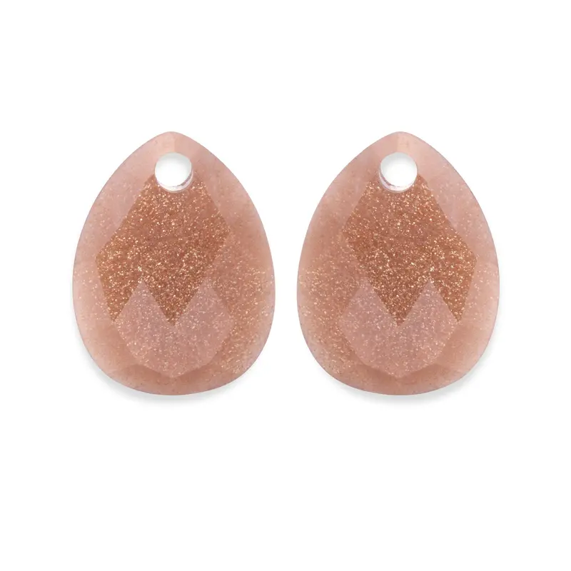 Sparkling Jewels Oorstenen Zonnesteen EAGEM58