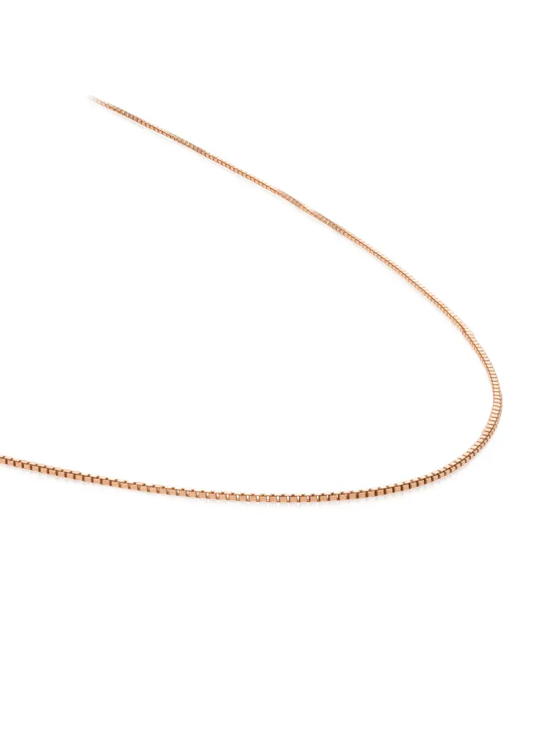 Square Box Ketting 45cm Rose Gold