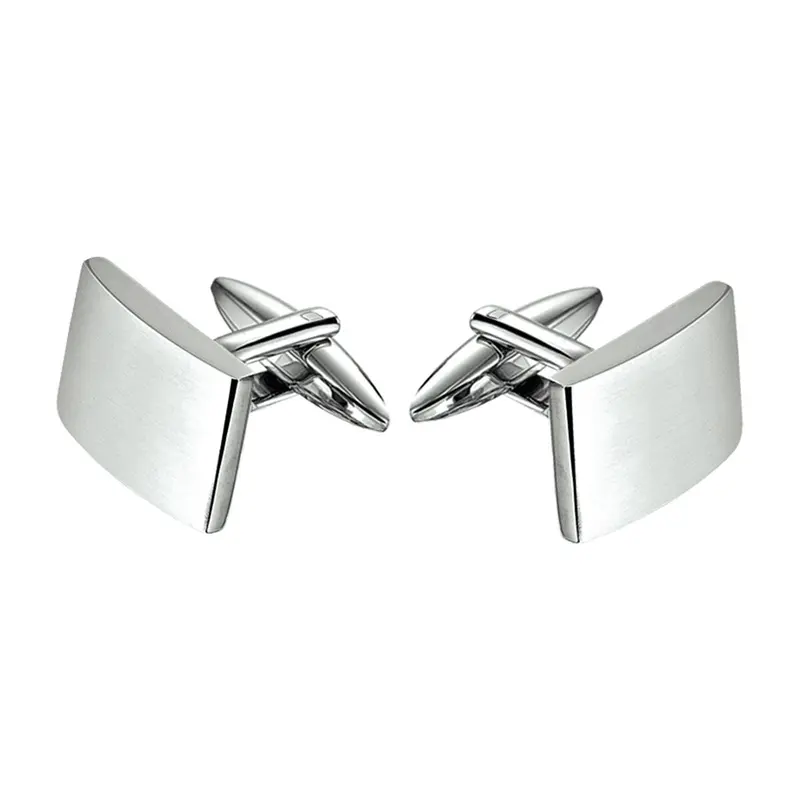 Stalen Manchetknopen voor Heren 11 x 19 mm – 6504943