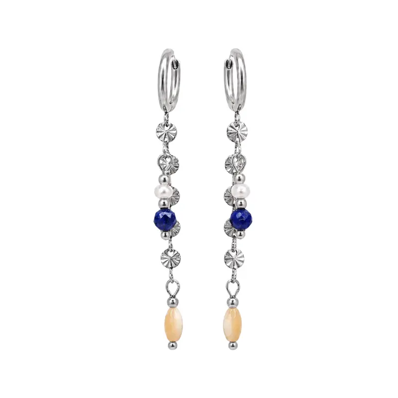 Sunshine oorbellen - Lapis Lazuli