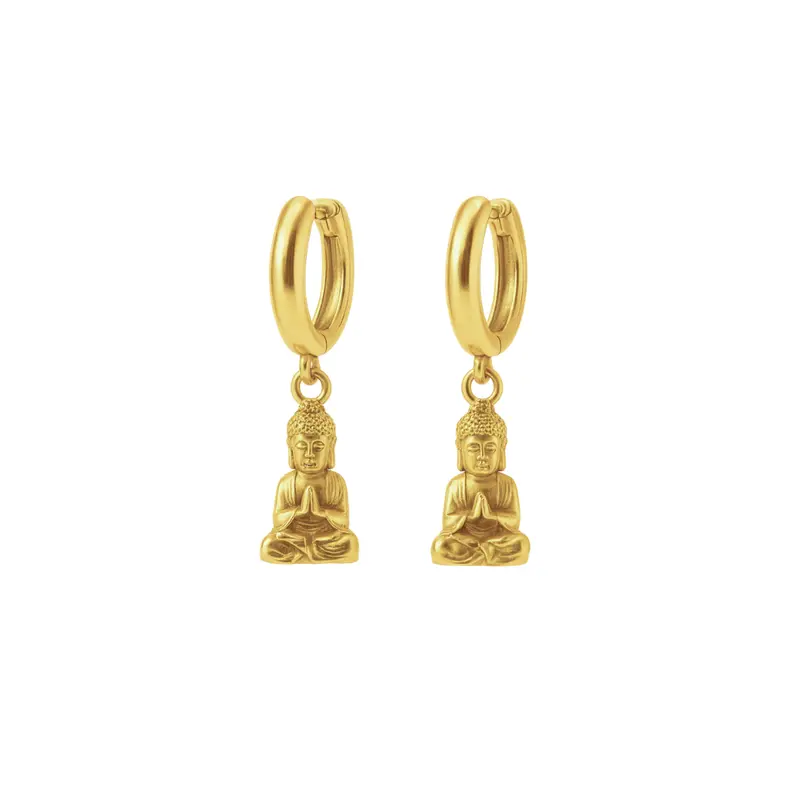 Symbolische Oorbellen – Buddha