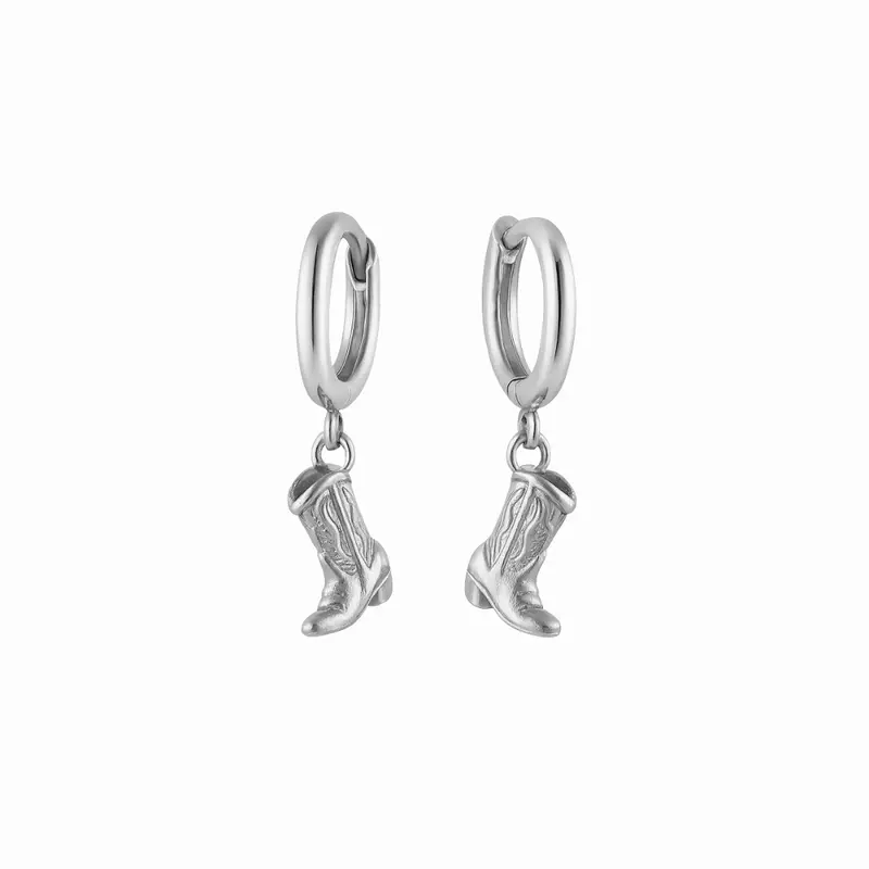 Symbolische Oorbellen – Cowboy laars