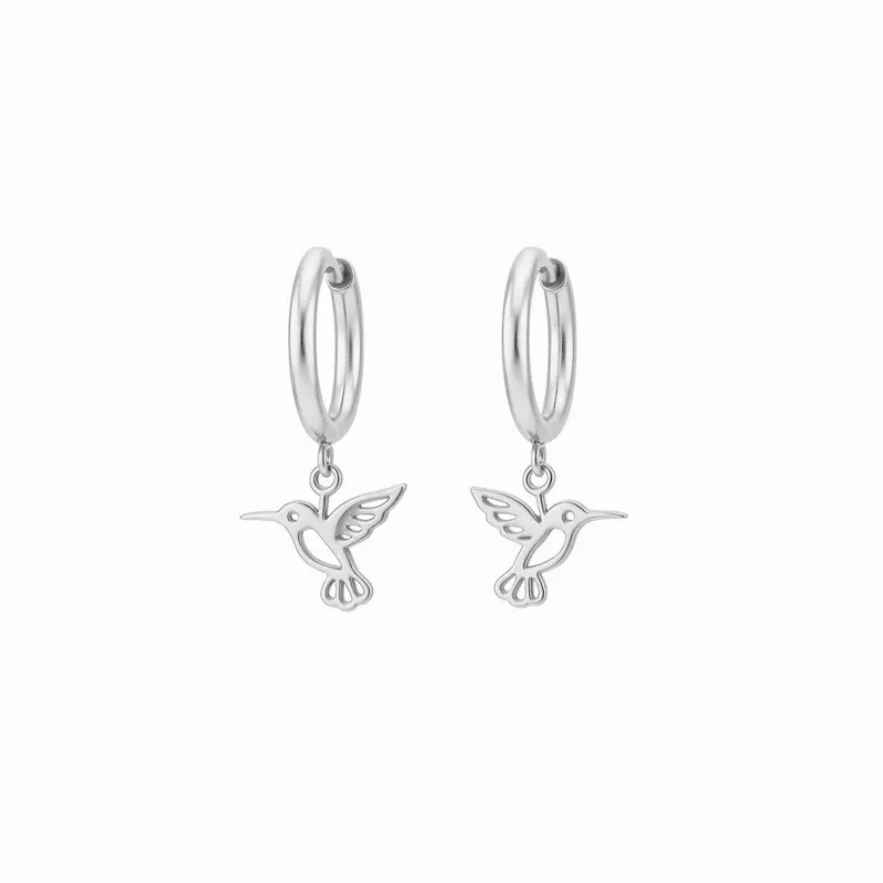 Symbolische Oorbellen – Kolibrie