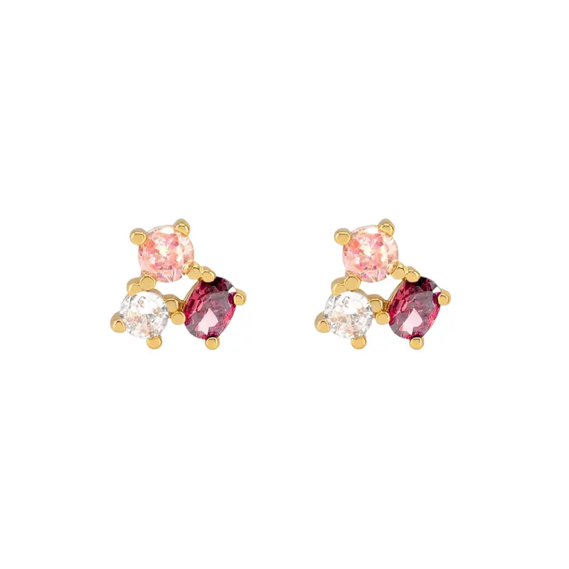 Talia studs roze