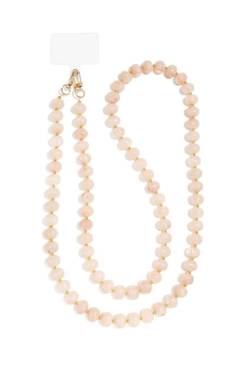 Telefoonkoord | Swirl Beads