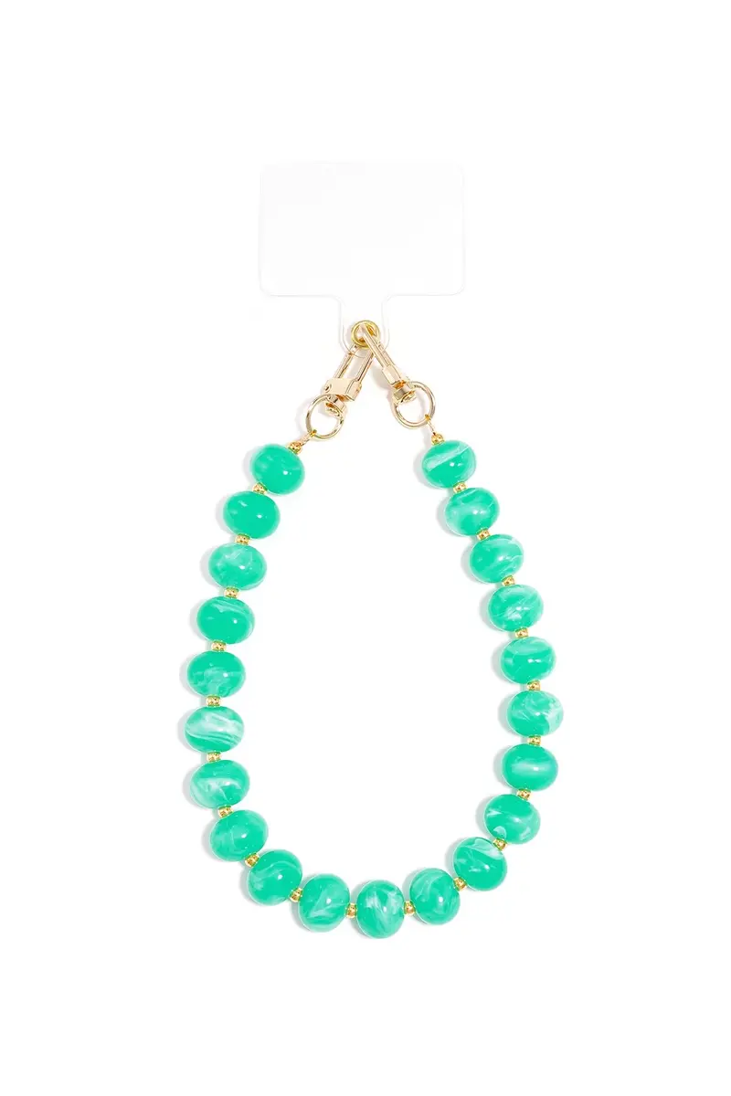 Telefoonkoordje | Swirl Beads