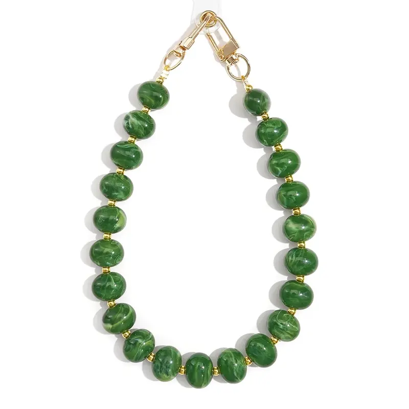 Telefoonkoordje | Swirl Beads
