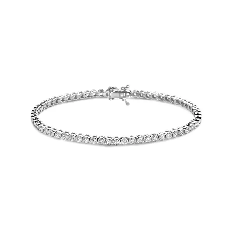 Tennisarmband zirkonia 3 mm zilver gerhodineerd – 1341160