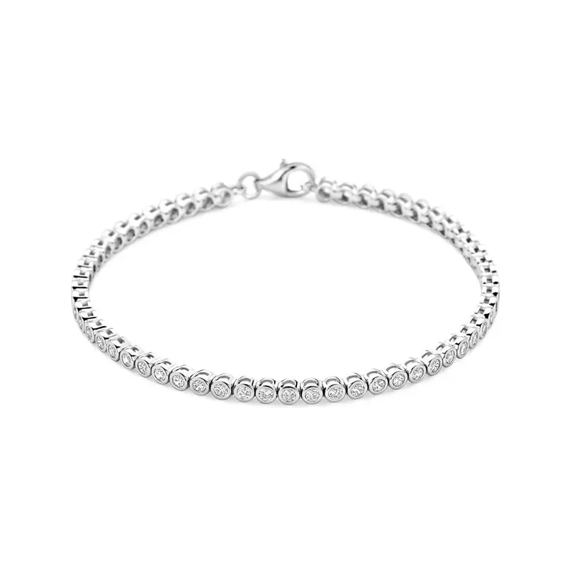 Tennisarmband zirkonia 3 mm zilver gerhodineerd – 1342295