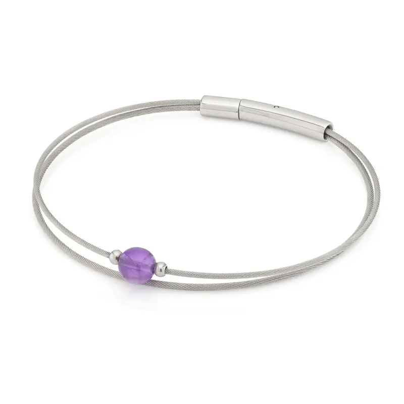 Thinking of You-Armband Amethist A712B