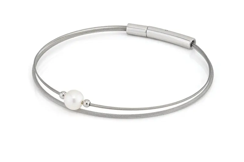 Thinking of You armband Parel zilver A720B