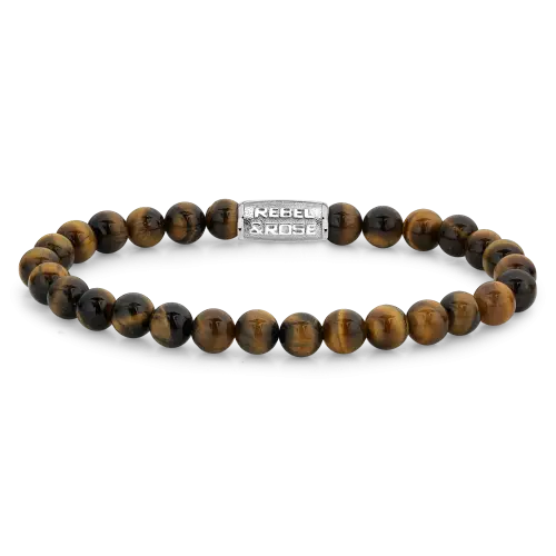 Tiger Lily - 6mm - Kralen Armband