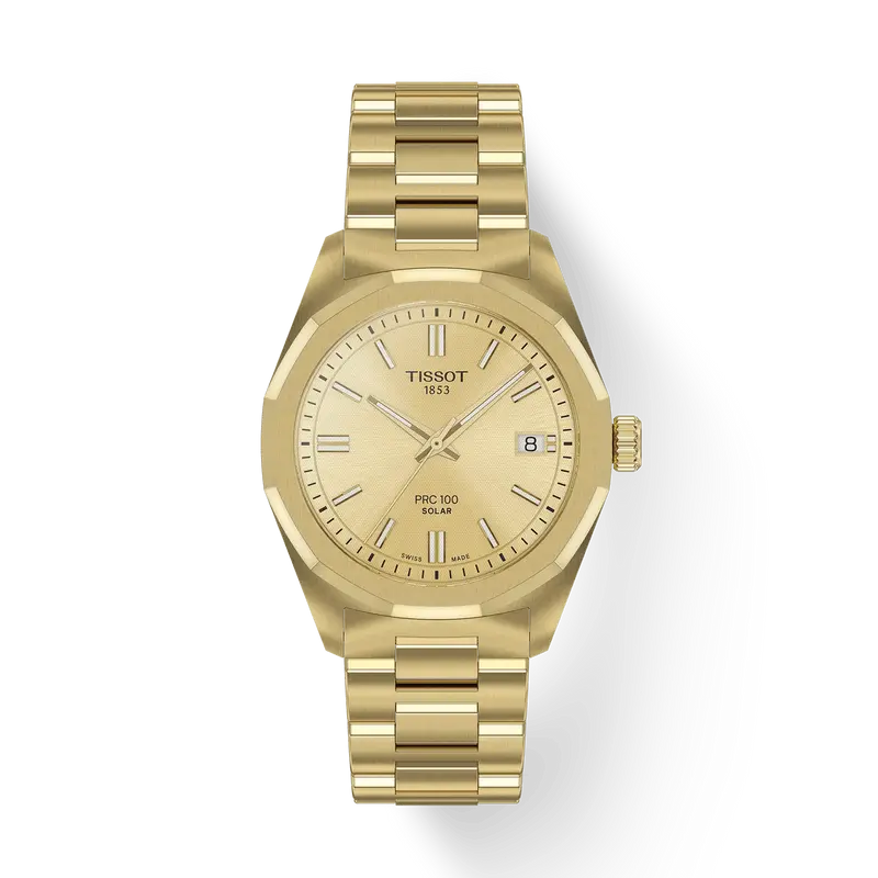Tissot PRC 100Solar 34mm dameshorloge
