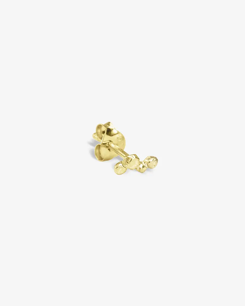 To the moon | Gold Plated Silver