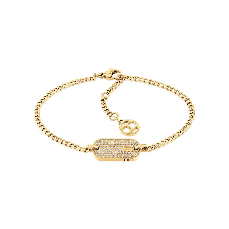 Tommy Hilfiger Armband TJ2780864 Dames Goudkleurig 19 cm