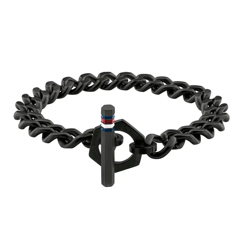 Tommy Hilfiger Armband TJ2790163 Heren Zwart 20 cm