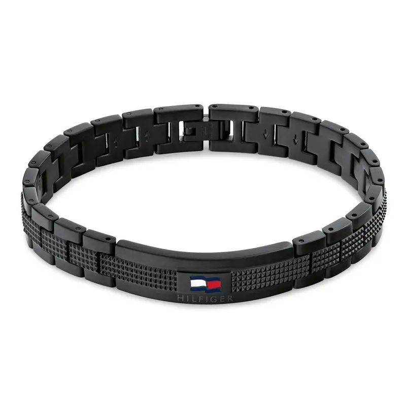 Tommy Hilfiger Armband TJ2790420 Heren Zwart 19 cm