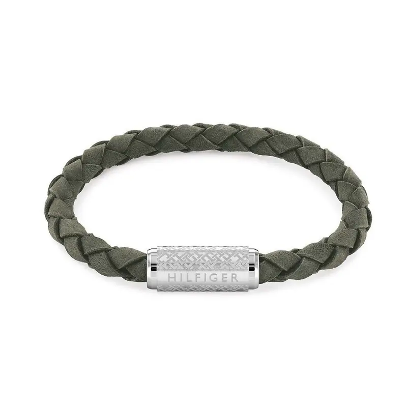 Tommy Hilfiger Armband TJ2790481 Heren Groen 19 cm
