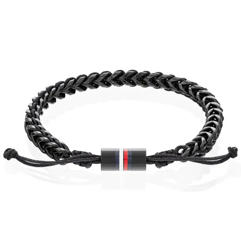 Tommy Hilfiger Armband TJ2790513 Heren Zwart 20 cm