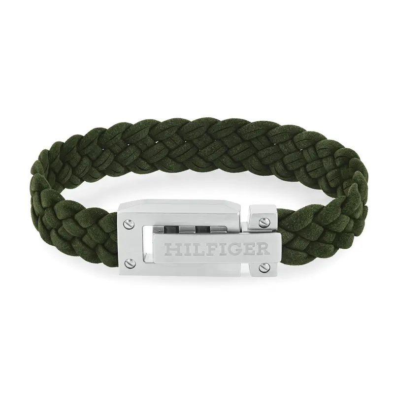 Tommy Hilfiger Armband TJ2790518 Heren Groen 19 cm