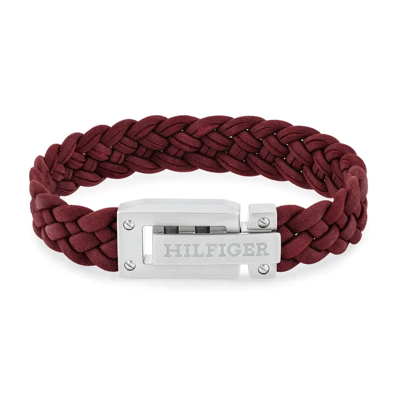 Tommy Hilfiger Armband TJ2790519 Heren Rood 19 cm