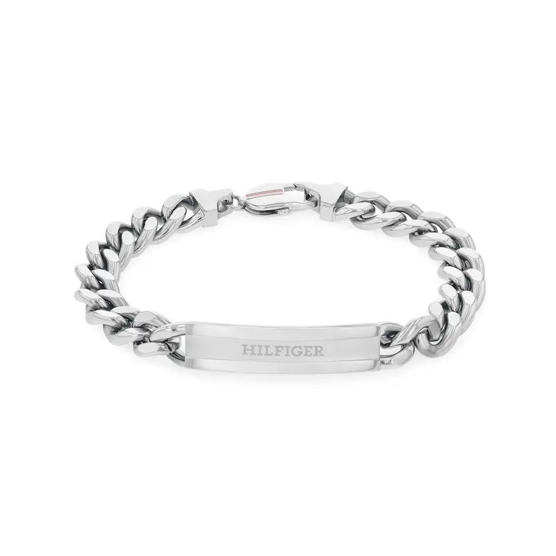 Tommy Hilfiger Armband TJ2790579 Heren Zilverkleurig 19 cm