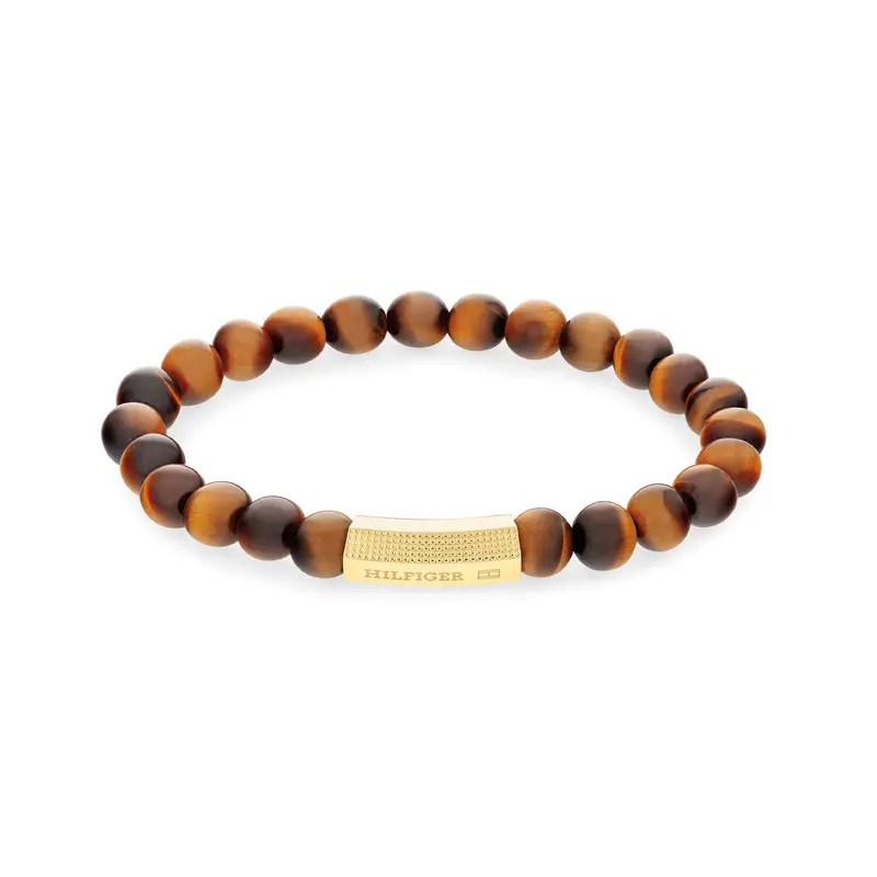 Tommy Hilfiger Armband TJ2790582 Heren Bruin 18 cm