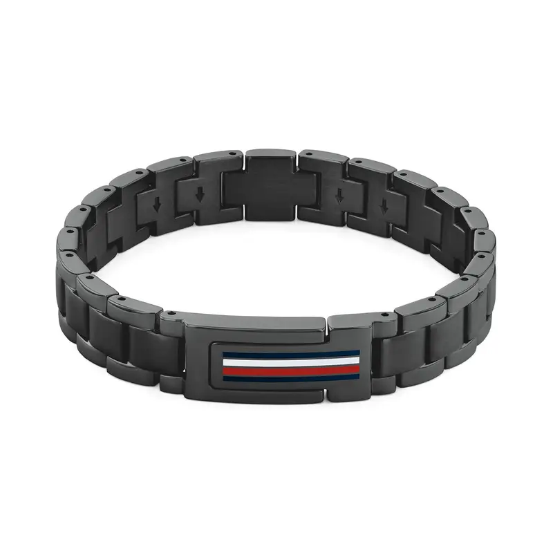 Tommy Hilfiger Armband TJ2790597 Heren Zwart 19 cm
