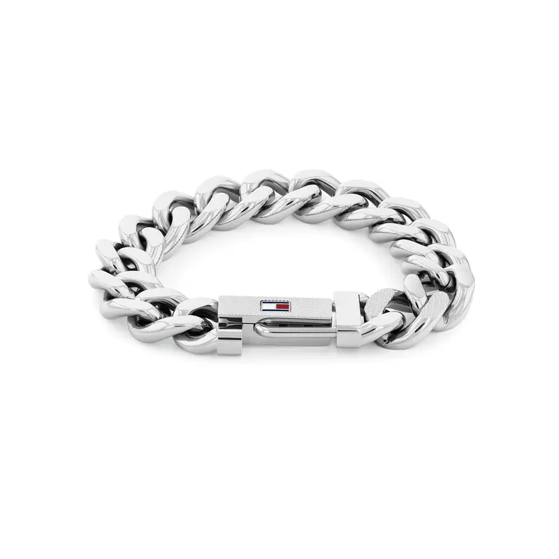 Tommy Hilfiger Armband TJ2790637 Heren Zilverkleurig 19 cm