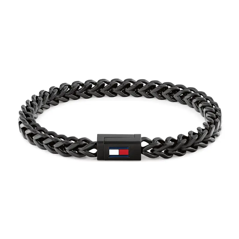 Tommy Hilfiger Armband TJ2790649 Heren Zwart 19 cm